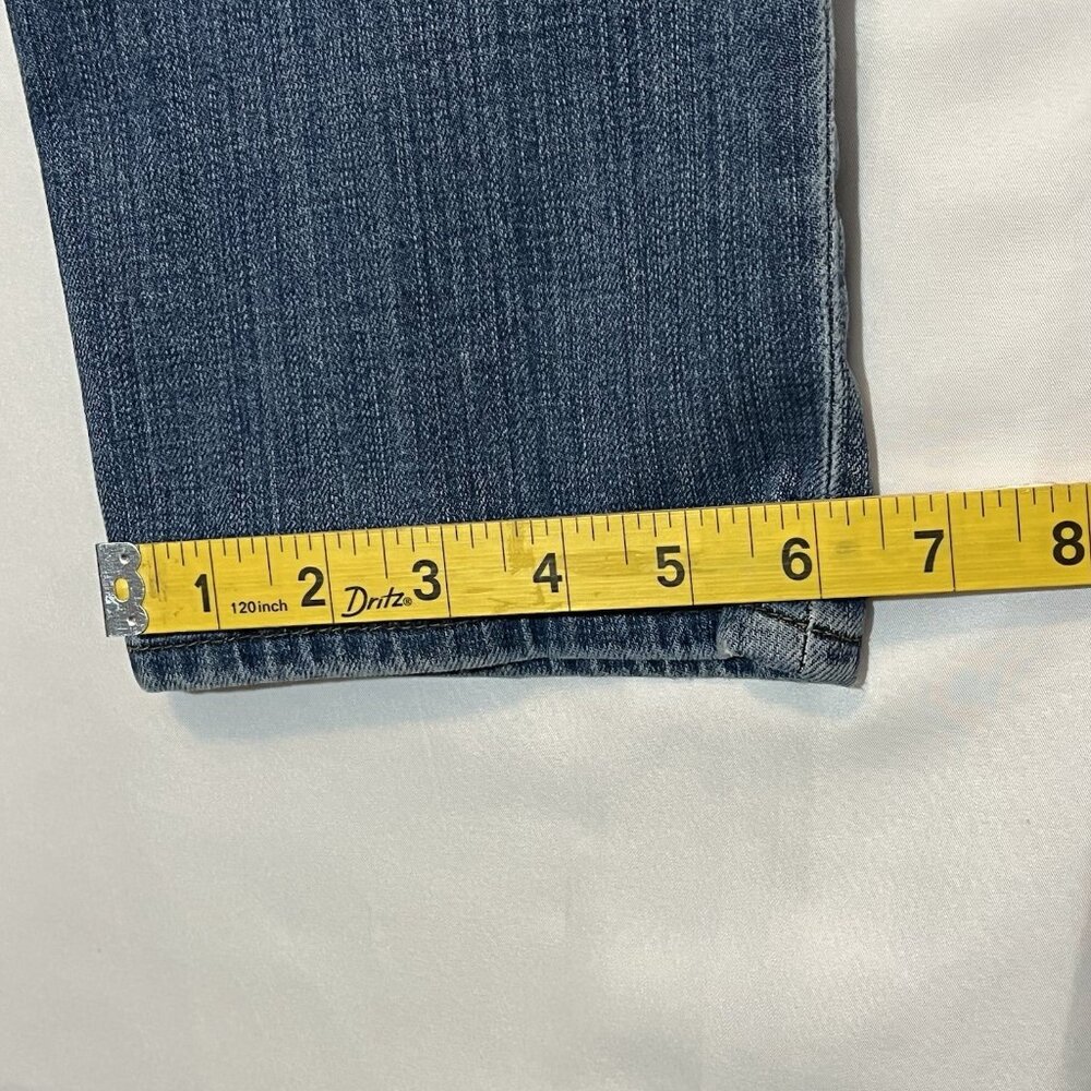 Kut From The Kloth Jeans Women's 8 Blue Catherine Boyfriend Straight Mid Rise - Picture 13 of 16